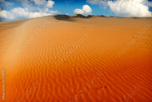 Sand Dunes Landscape