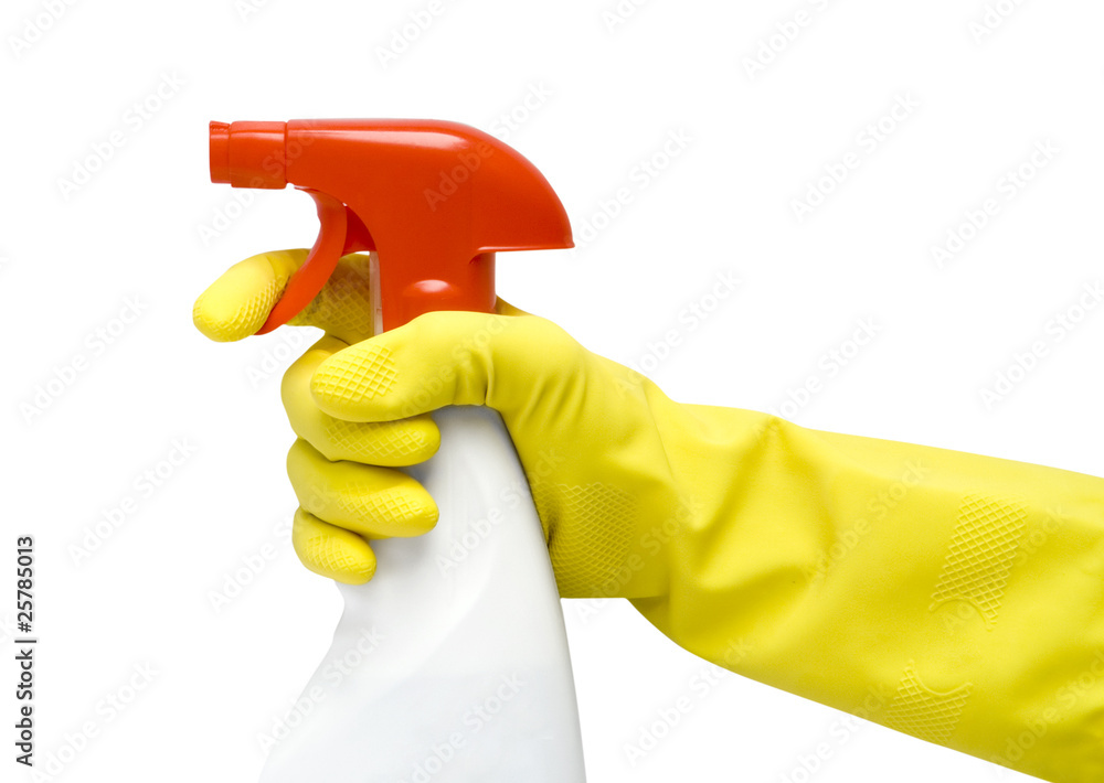 spray in hand spray in hand