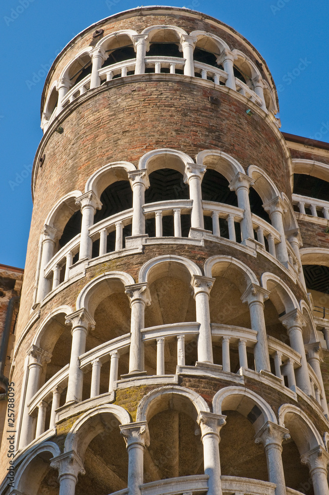 Contarini del Bovolo Palace at Venice, Italy