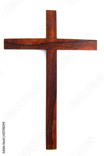 Simple wooden cross