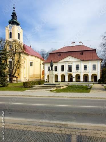 town hall with museum  Brezno  Slovakia