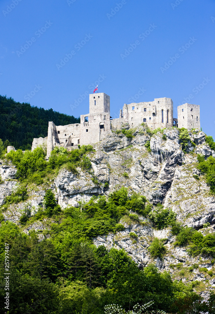 ruins of Strecno Castle, Slovakia