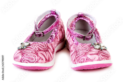 Rose baby sandals