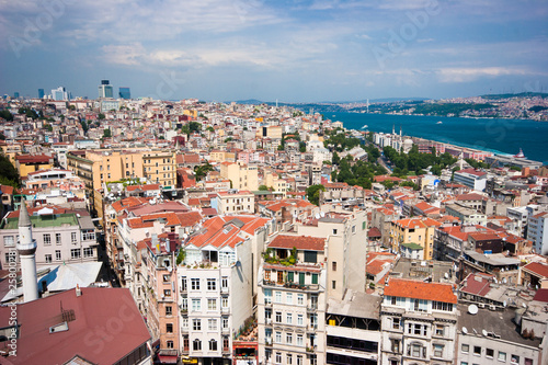 Photography Panorama über Istanbul, Türkei