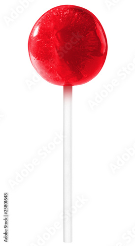 Obraz na płótnie Red lollipop