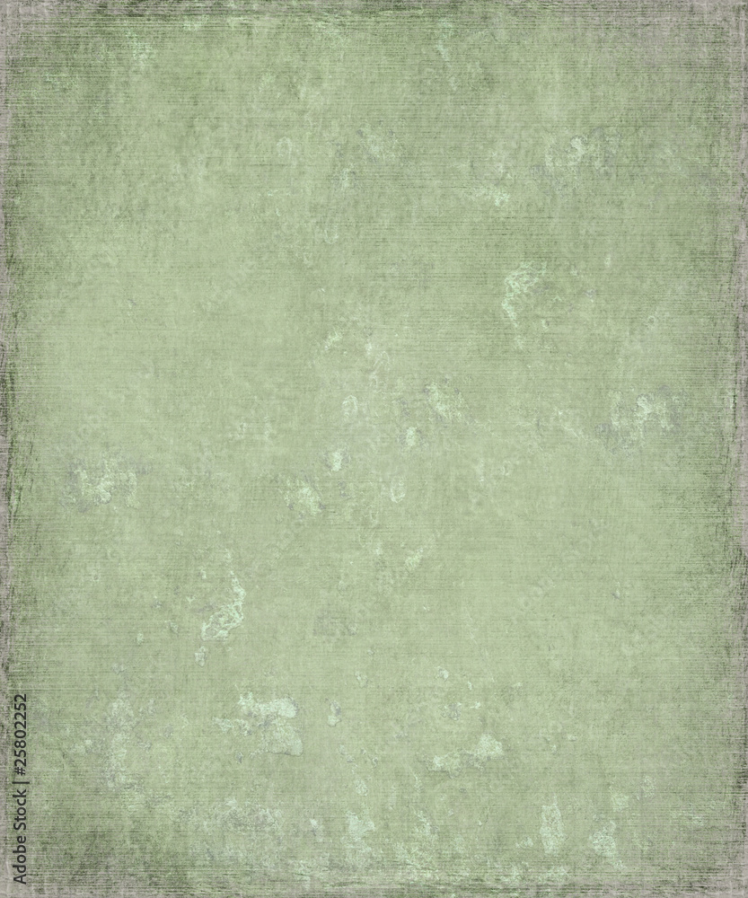 Faded grunge green plaster background with frame Faded grunge green plaster background with frame
