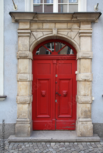 Poland - door in Gdansk