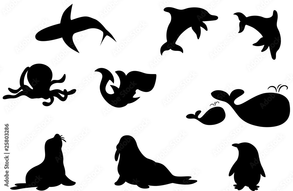 Obraz premium ocean creatures