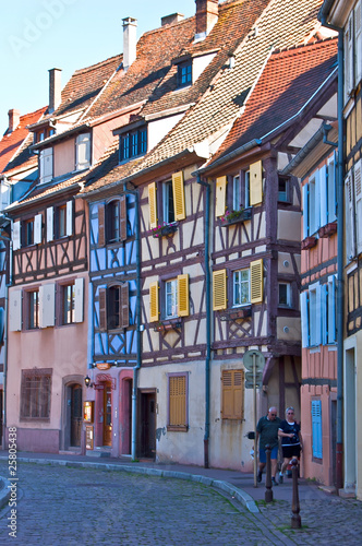 Maisons à colombages à Colmar en Alsace