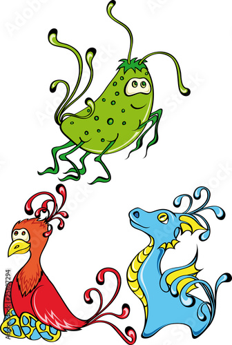 group of positive monsters.