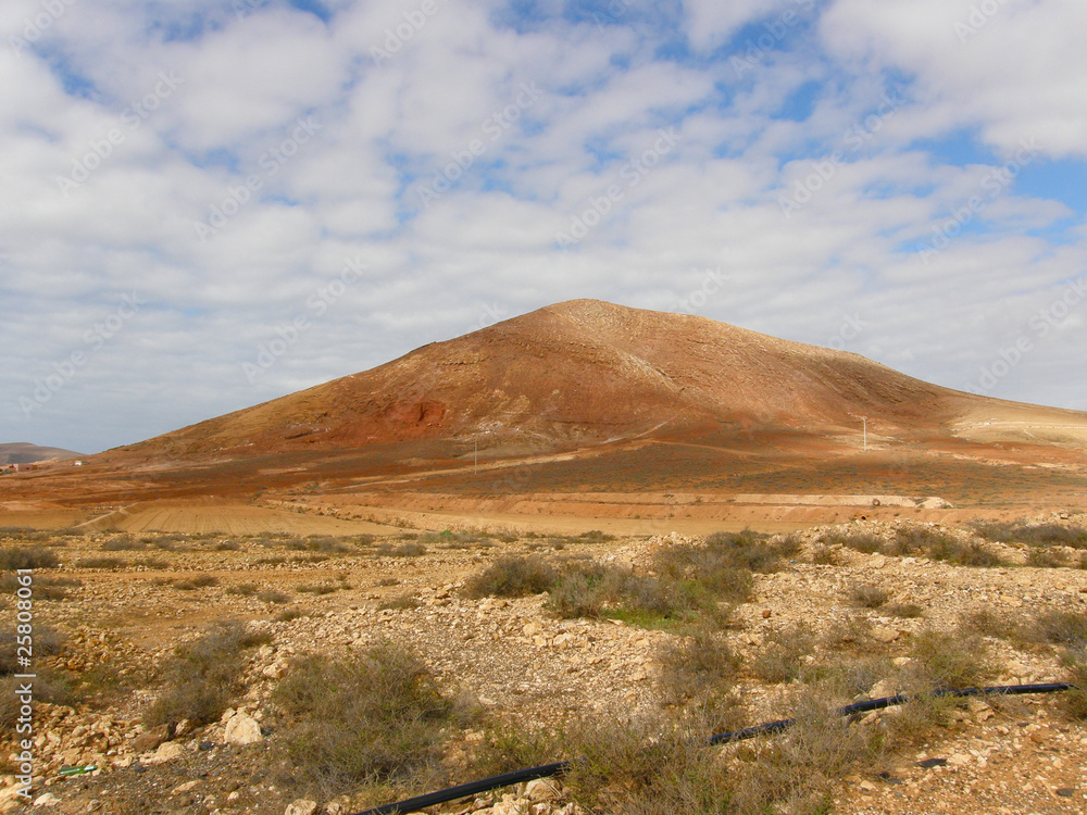 Desertic spanish landscape