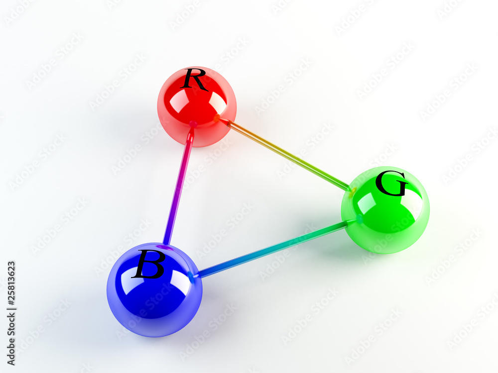 Fototapeta premium RGB sphere