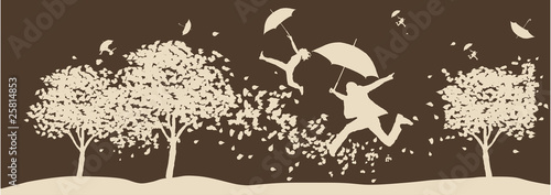storm - brown background