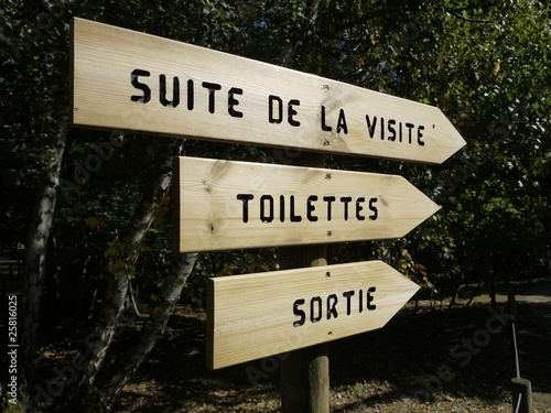 toilettes, sortie... © franz massard