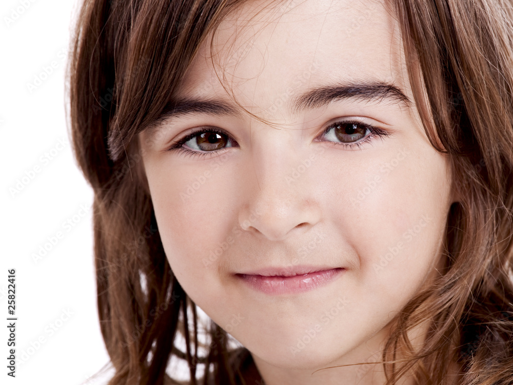 Fototapeta premium Cute little girl