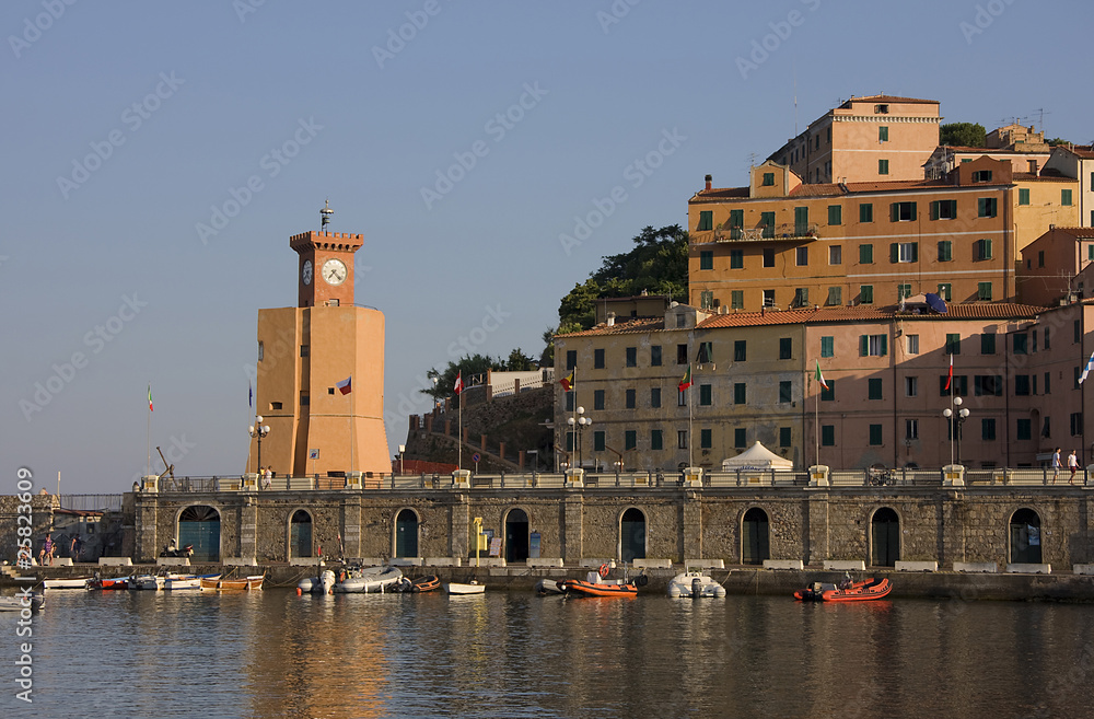 Naklejka premium Rio Marina Isola d'Elba