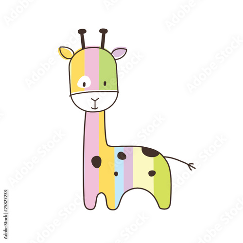 Cute giraffe #25827233