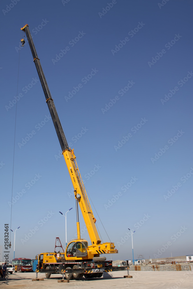 Fototapeta premium crane boom