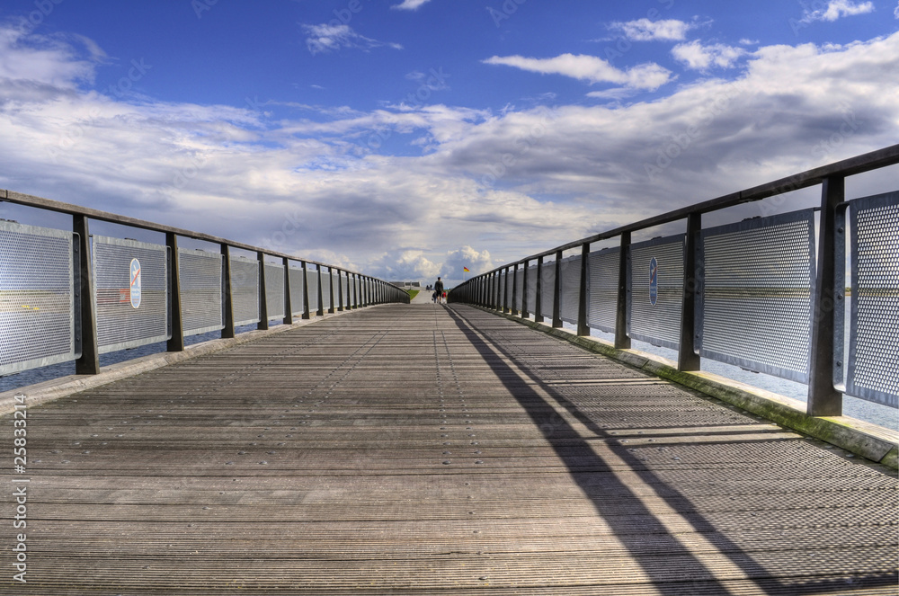 Pier at Amager Strand - Copenhagen / Denmark