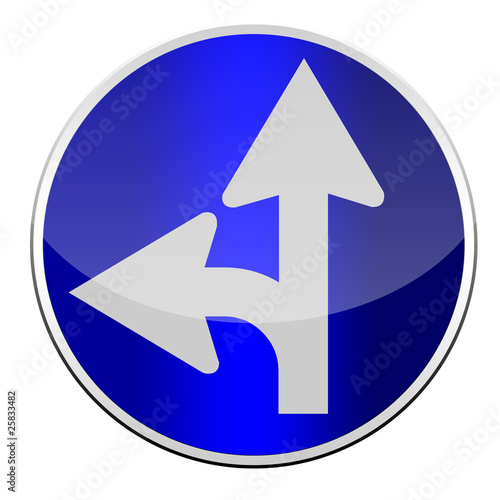 Free Download fahrtrichtung links und geradeaus - GFXLoad