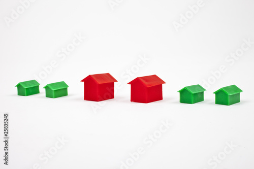 Tableau sur toile Houses / Housing / Property