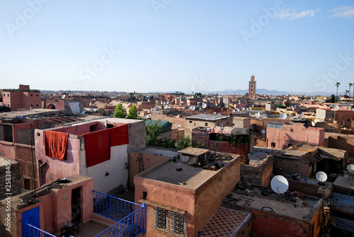Vue sur Marrakech