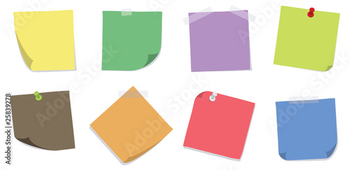Various Sticky Notes