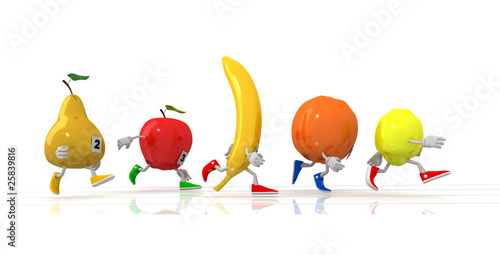 running Fruits