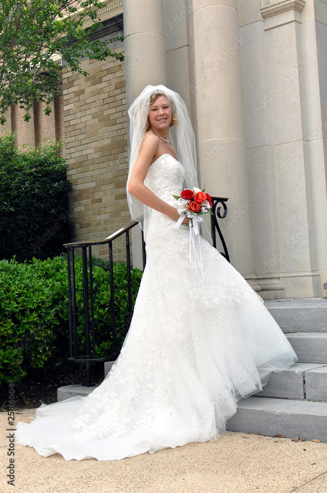 Fototapeta premium Anxious Bride