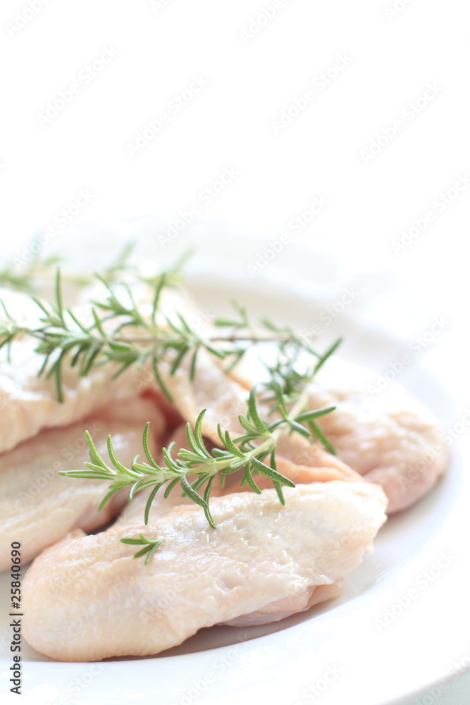 Raw chicken rings for cooking image Raw chicken rings for cooking image