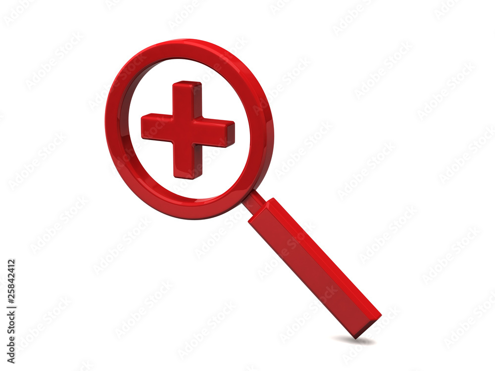 Obraz premium Zoom cursor