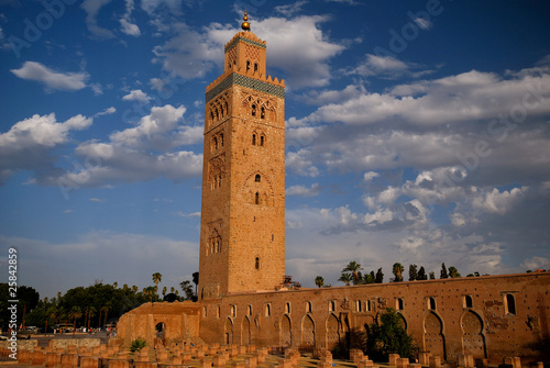 Le minaret de la Koutoubia