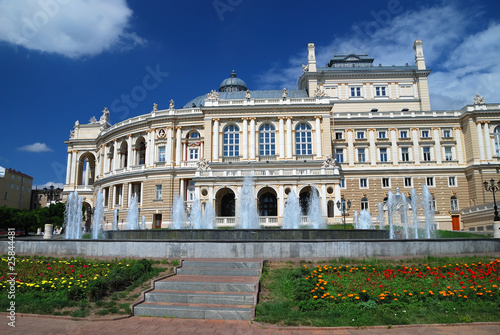 Public opera theater in Odessa Ukraine © soleg