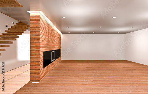 Muro in legno