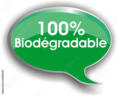 bulle 100% biodégradable