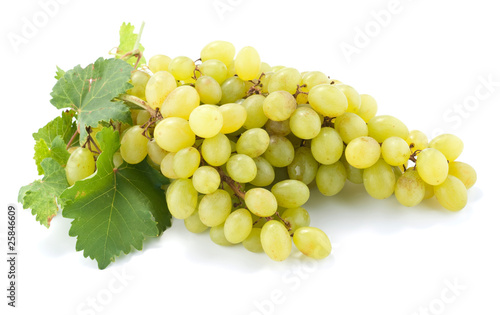 Uva bianca grappolo