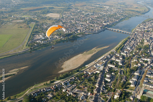 Survol de Blois et de la loire en ULM