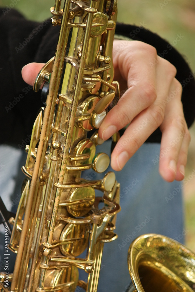 Obraz premium saxophone