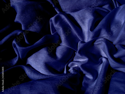 dunkleblaues Tuch - dark blue tissue