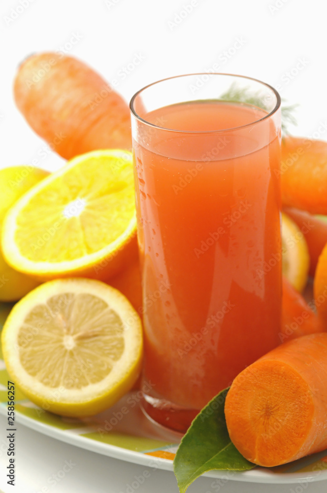 Orange lemon carrot juice Orange lemon carrot juice