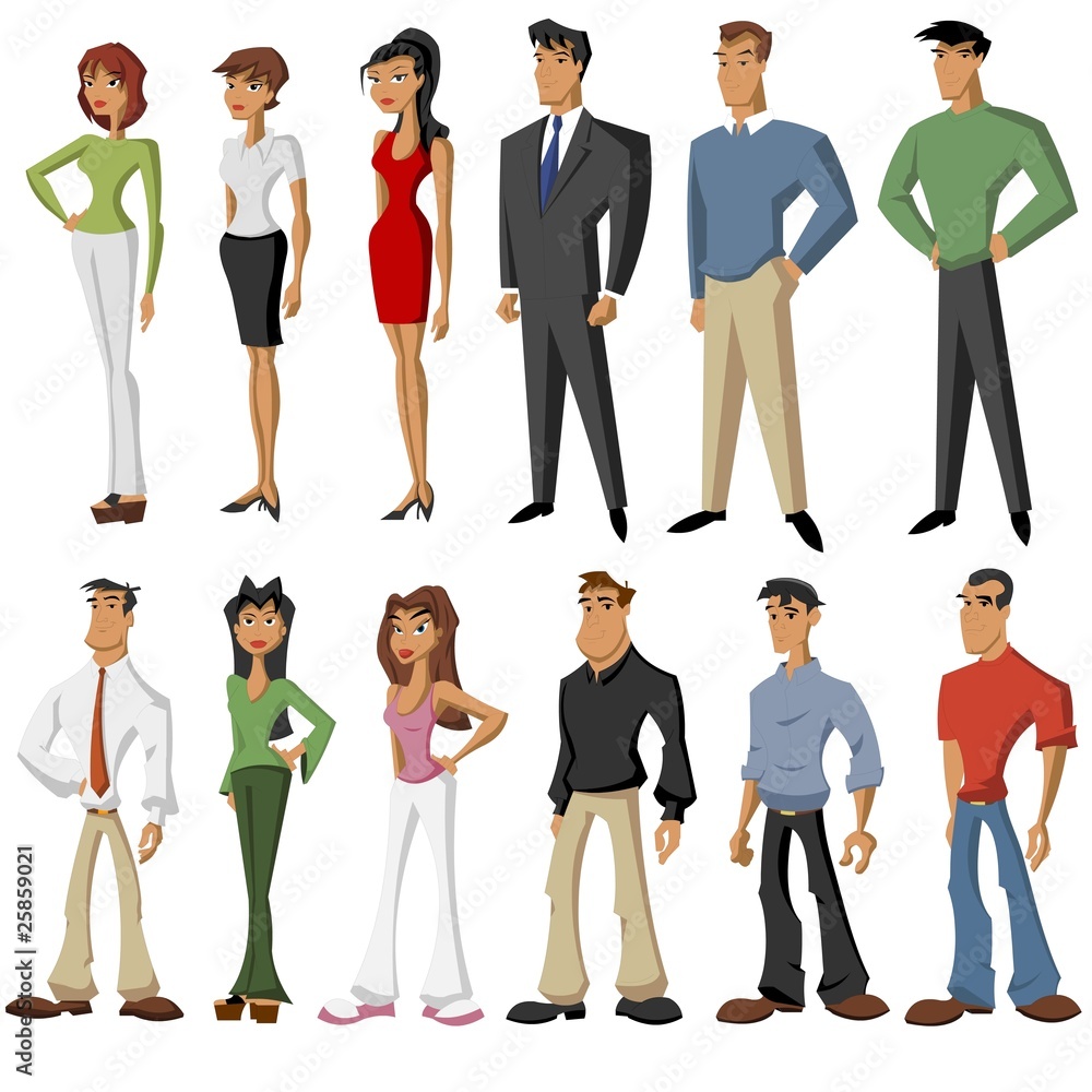 Fototapeta premium group of people
