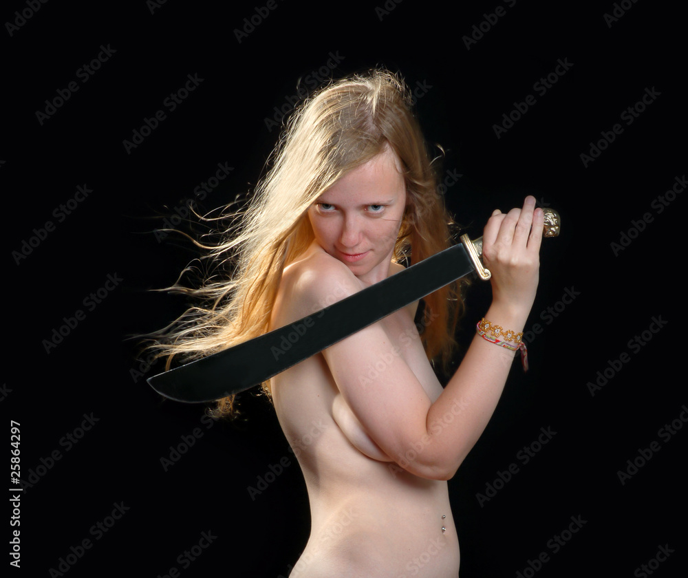 Fototapeta premium Warrior woman