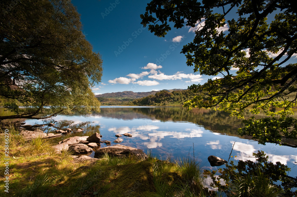 Naklejka premium Llyn Dinas