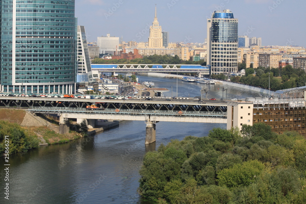 Obraz premium Виды Москвы