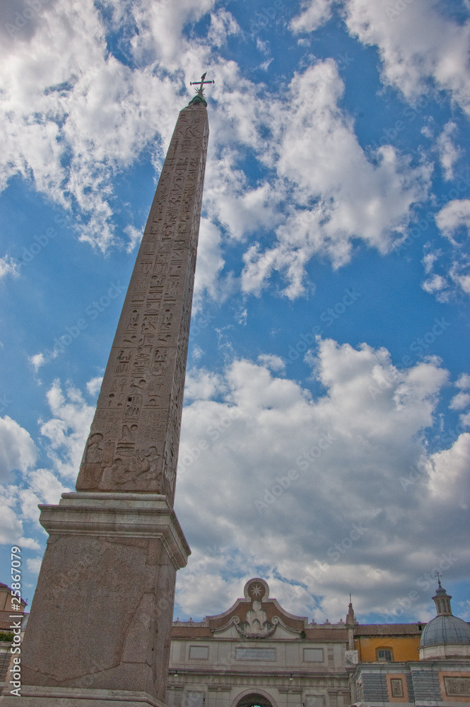 egyptian obelisc in Rome