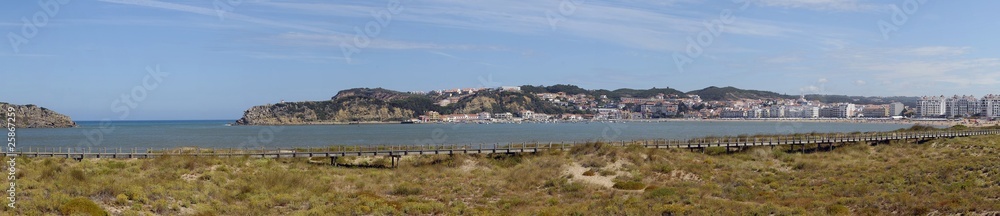 Panorámica de Sao Martinho, Portugal.