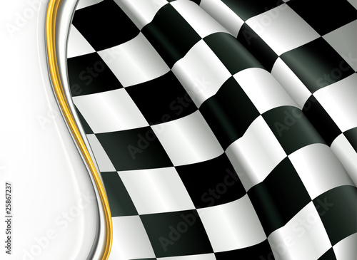 Horizontal Checkered Background
