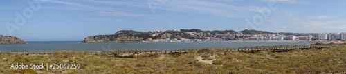 Panorámica de Sao Martinho, Portugal.