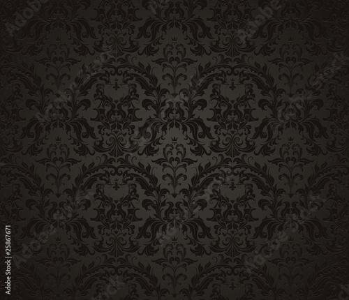 Wallpaper Pattern Black