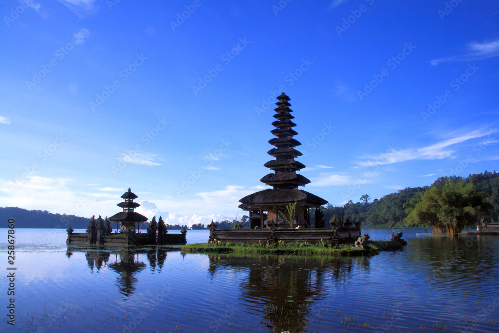 View at Batur Lake Bali Indonesia View at Batur Lake Bali Indonesia